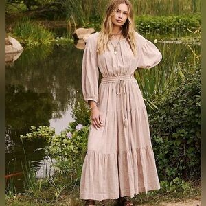 Free People Boho “Ibiza” Maxi Dress